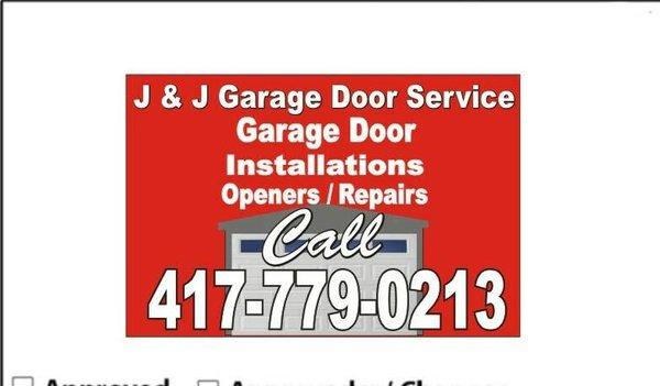 J&J Garage Door Service