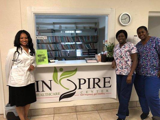 The nurses of Inspire Healthcare Center