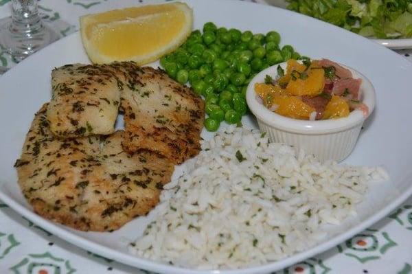 Citrus Grilled Tilapia