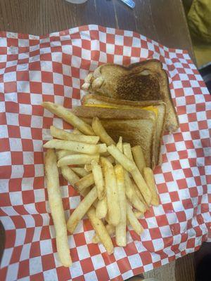 Kids grilled cheese