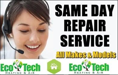 Same day HVAC Service , Sales & Repair by Eco-Tech HVAC