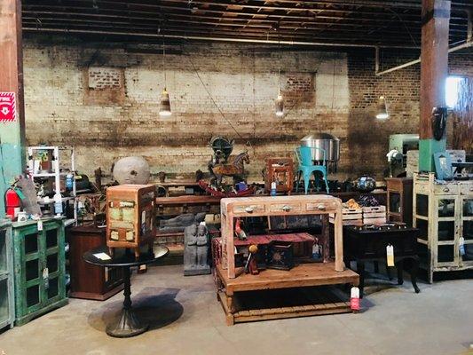 Crazy cool wine bottling machine in the background.