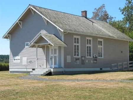 Port Stanley Schoolhouse after restoration