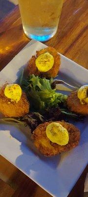 Fried Deviled Eggs