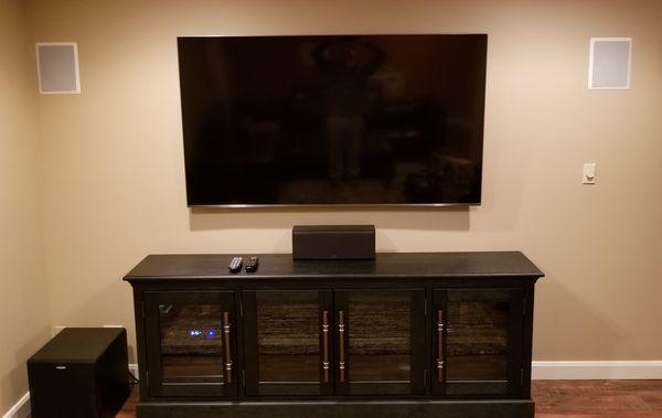 Media Room with 5.1 Surround