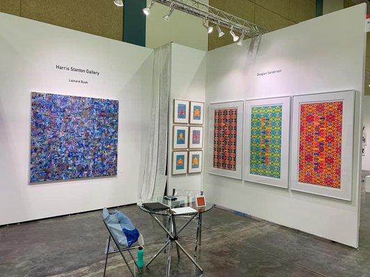 Our booth at 2019 Art Palm Beach, Florida