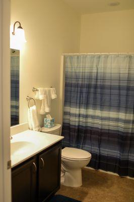 One of the 2 BR Guest Units - Bathroom