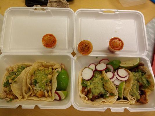 Chicken tacos , Tacos  Al pastor