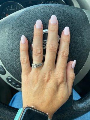 Full set with gel polish