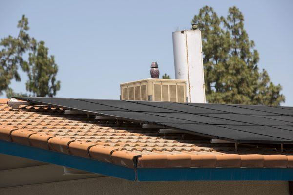 tile roof solar