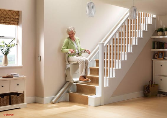 Stannah stair lift for straight stairs