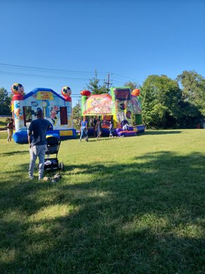 Bounce houses