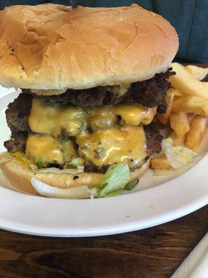 Triple Dilly Burger