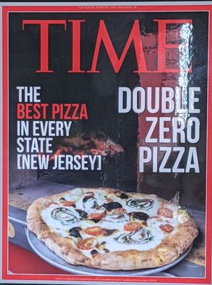 Wow!  Double zero pizza was in Time Magazine!!