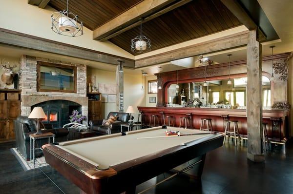 Recreation Room in the Lodge