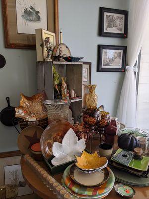 Our Fall table is full of gorgeous decor items just waiting for you!