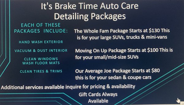 It's Brake Time Auto Care