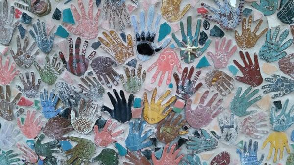 Walls of hands