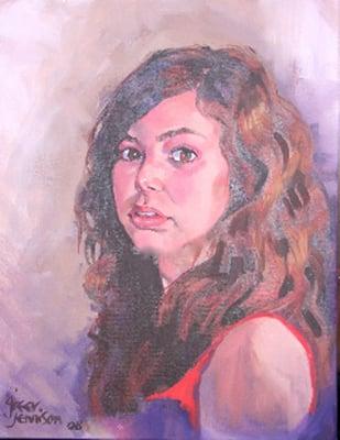 Sarah - Oil on Canvas