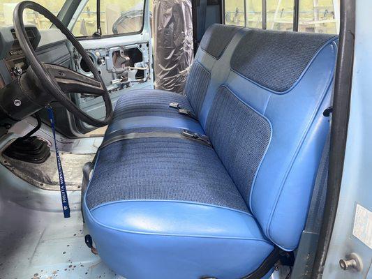 Ford Seat Reupholstery