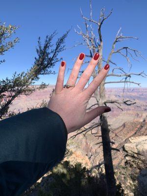 made it traveling to the Grand Canyon with no damage to the nails whatsoever!