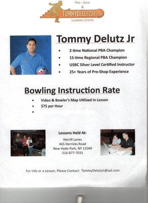 Tommy Delutz Jr. Bowling Pro Shop