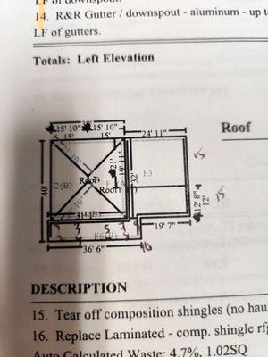 Diagram John sent me of the upper deck boards he'd replaced, (except that he didn't do that.)