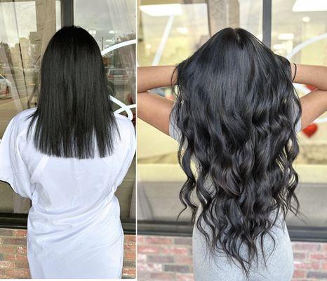 26" Tape In Extension's by VasXSalon, Installation by Natalie