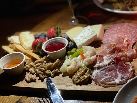 Cheese and Charcuterie Plate