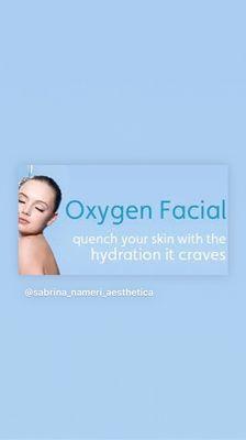 Oxygen Facials