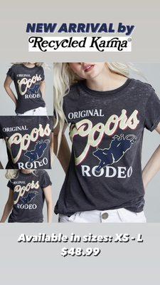 Original Coors Rodeo Graphic Tee
Price:$48.99