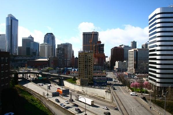 View of downtown