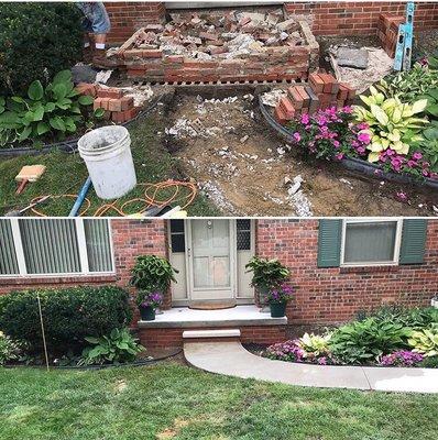 Before and After Pictures Excellent job!!!!!