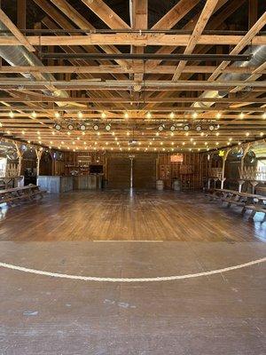 Dance Hall - view from the stage