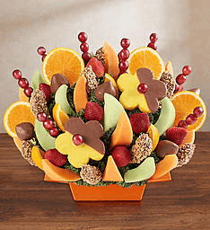 Abundant Chocolate and Fruit Tray