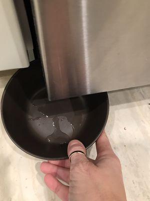 Leaking dishwasher after 10 service calls with Landmark Home Warranty! Avoid them at all cost!!!