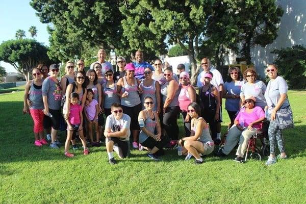 Making Strides Against Cancer 2015 fundraiser Team FTF