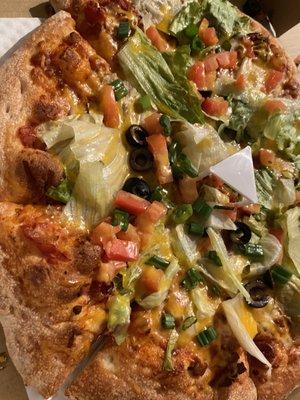 7. The Big Juan Taco Style Pizza