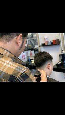 Men haircut by Allen