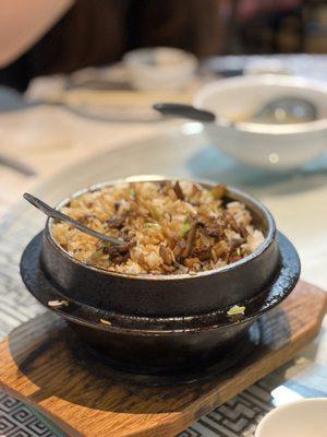 Clay pot rice