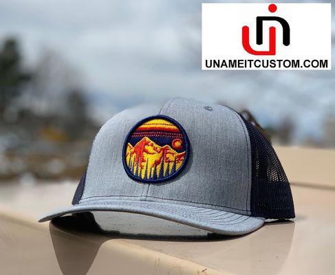 U Name It Original Design On Richardson Trucker Hat