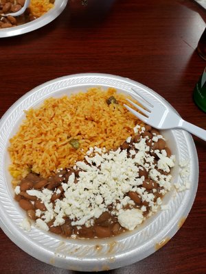 Rice and beans