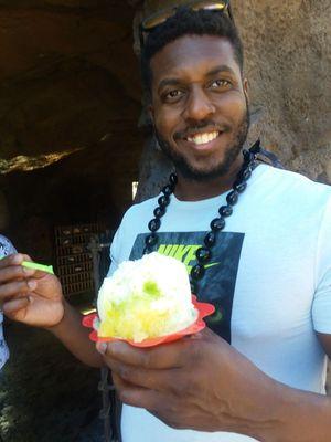 Hawaiian shave ice....All in the name of research