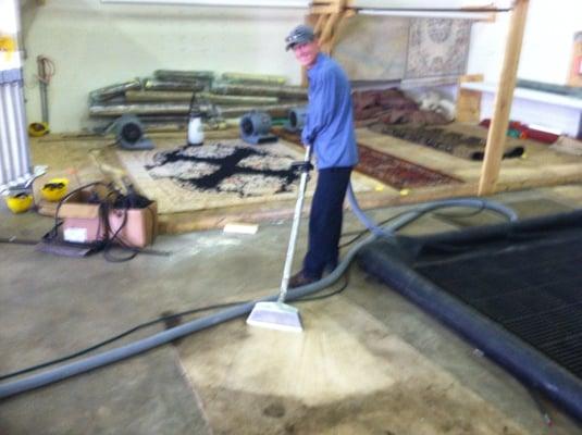 The cleaning technology at Dirt Free allows them to restore even discarded carpets and upholstery.