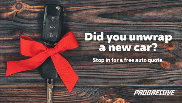 New car? It's a
great time to review your auto
policy and see if you can save.
Stop by and we'll do the heavy lifting.