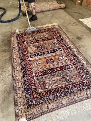 Persian area rug cleaning