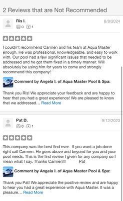 To our customers who gave us 5  review but it's "not recommended" Thank you!!