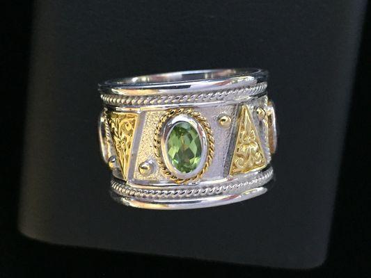 Byzantine Inspired Custom Ring