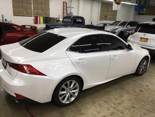 2016 Lexus es350 with 20% Suntek window film