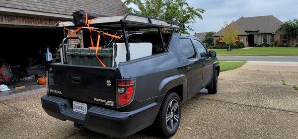 Honda Ridgeline rack-A